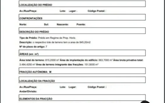 Caderneta Predial, Cderneta Predial Urbana, CPU