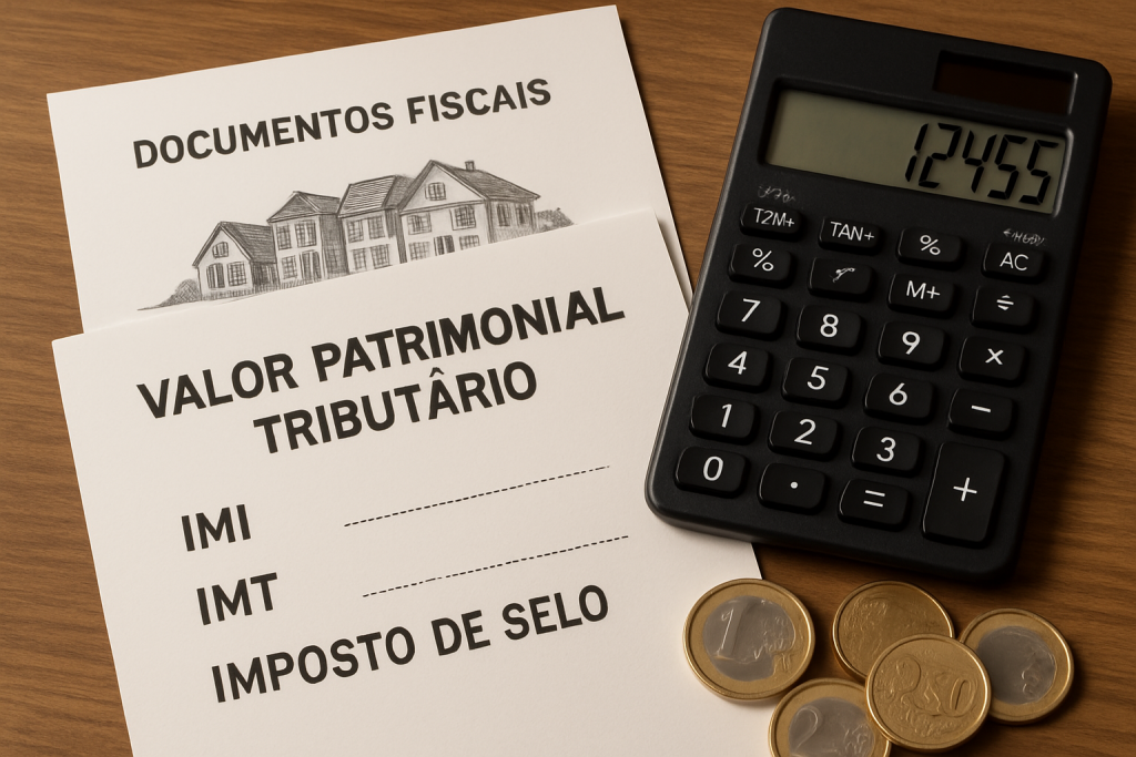 O Valor Patrimonial Tributário (VPT) é a base para o cálculo de impostos cruciais como o IMI, IMT e Imposto de Selo, impactando diretamente os encargos fiscais do seu imóvel.