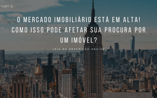 Mercado Imobiliário em ALTA