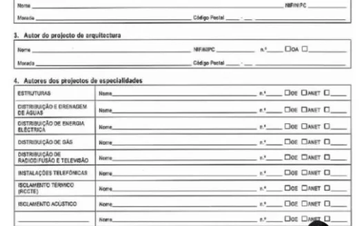 Imagem Ficha Técnica de habitação FTH