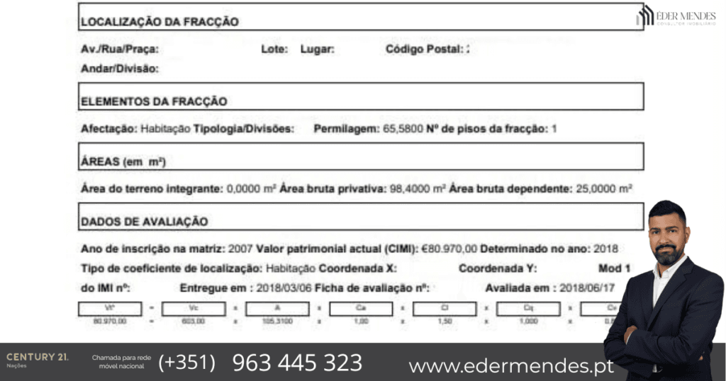 Exemplo de caderneta predial 3 (Cpu)